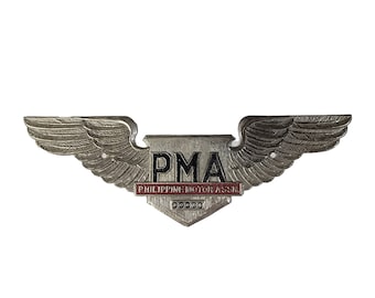 Journey Across Islands: Vintage Philippine Motor Assn 00000 Car Badge