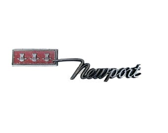 Vintage Chrysler Newport Emblem
