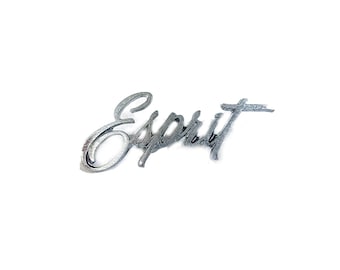 Vintage 1970s Pontiac Firebird Esprit Car Emblem