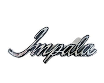 Vintage 1974-1976 Chevy Impala Custom Car Emblem