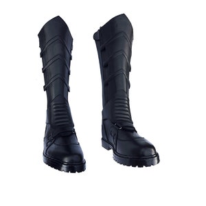Michael Keaton 1989 Cosplay Bat Boots Motorcycle Men&#39;s