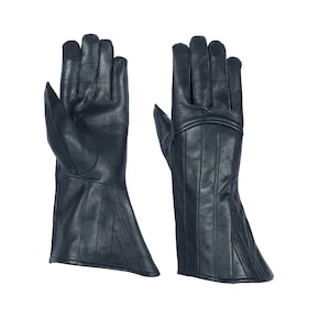 Star Wars Darth Vader Reverse Stitched Replica Gloves 501st Legion ESB Empire Strikes Back OT LEATHER