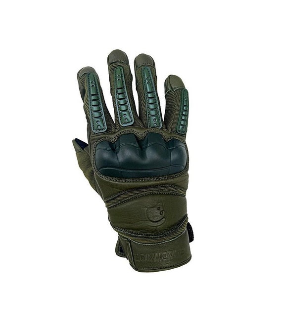 Guanti Tattici Militari Uomo - Antiscivolo, Per Bici, Moto E Lavoro, Con Rinforzi In Gomma - Foto 10