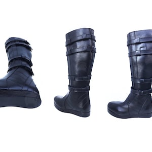 Replica Star Wars KYLO REN Cosplay Boots 501st Legion Leather Adam Driver