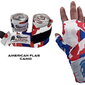 BULK or Single Pair MMA Hand Wraps Boxing Muy Thai 180&quot; 4.5m - Single Pairs or Bundle of 30 Pairs Assorted Colors