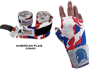 BULK or Single Pair MMA Hand Wraps Boxing Muy Thai 180" 4.5m - Single Pairs or Bundle of 30 Pairs Assorted Colors