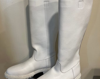 Stormtrooper Boots Star Wars Ready Made Men's 10 White Leather