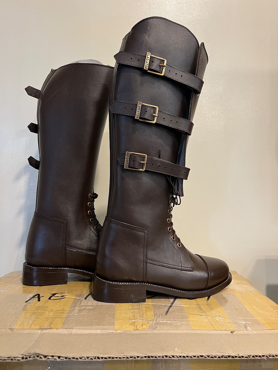靴 1930s-40s Pair a Trooper Horse Boots 1930s-40s Pair a Trooper Horse Boots