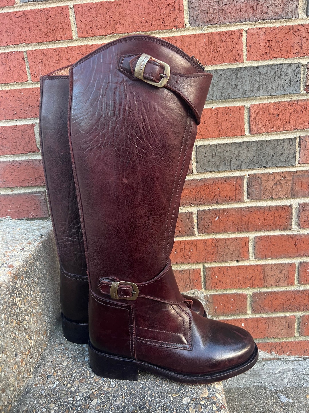 mens black polo boots