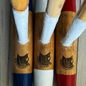 Playing Polo Mallet Stick Wood Equestrian 52" 53" Wood Skene Head