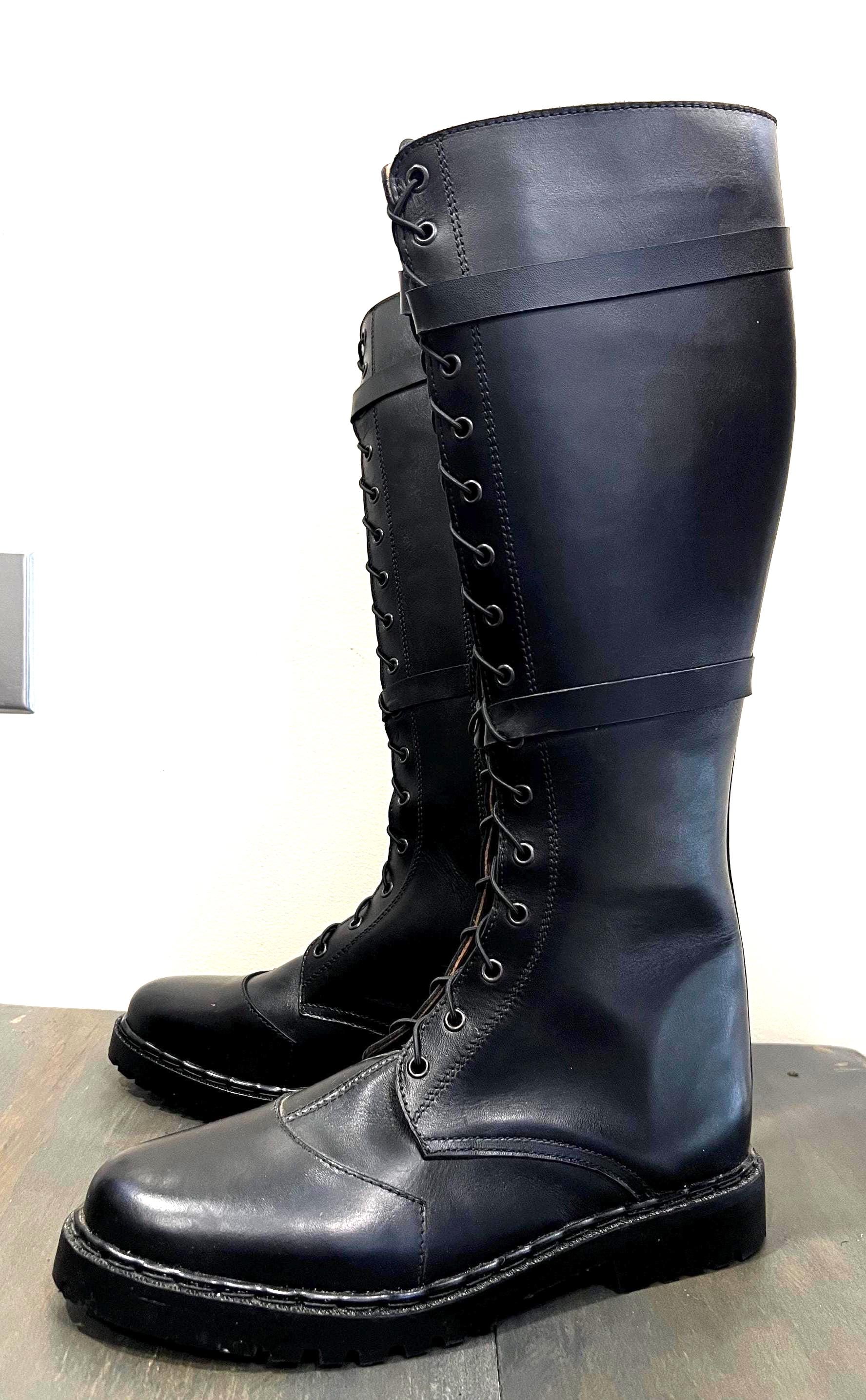 Police Motorcycle Sith Lord Boots Star Wars Ready Made Men's 10 Leather ...