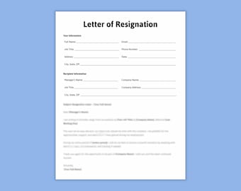 resignation letter template. resignation letter. letter of resignation template. simple resignation letter sample. simple resignation letter