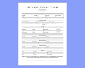 Sollicitatiesjabloon, sollicitatie, sollicitatietracker, sollicitatie, bewerkbaar blanco sollicitatieformulier