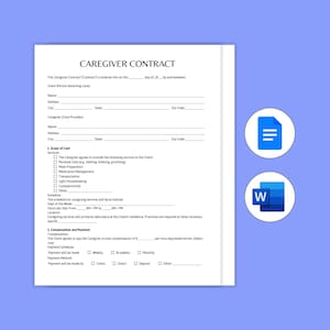 Mall för vårdgivaravtal, avtal om hemsjukvård (PDF och Word)