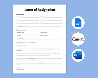 resignation letter template. resignation letter. letter of resignation template. simple resignation letter sample. simple resignation letter