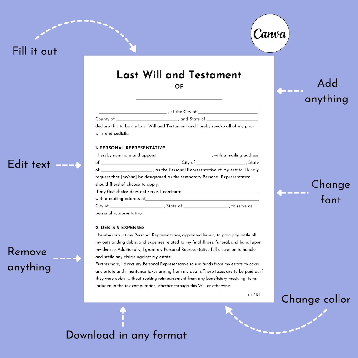 Last Will And Testament Last Will And Testament Printable Simple Last Last will and testament last will and testament printable simple last