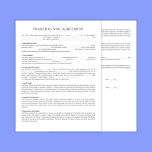 Trailer rental contract template. trailer rental agreement template. dump trailer rental agreement template. trailer lease agreement 2026