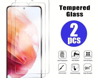 2 X TEMPERED GLASS Screen Protector For Samsung Galaxy A10 A20 A30 A40 A50 A60 A70 A80 A90