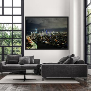 City Lights - Digital Print, Digital Wall Art, Printable Wall Art, Wall Art Prints, Photography Art Download, Digital Download