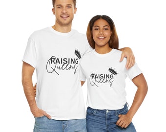 Raising Queens Mom T-shirt, Gift for Her