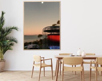 Sunset Photography Print – Warm Home Decor (Digital Download)