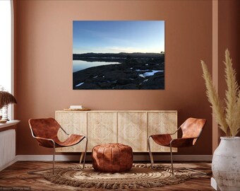 Quiet Lake Photography Print – Peaceful Wall Art (Digital Download)