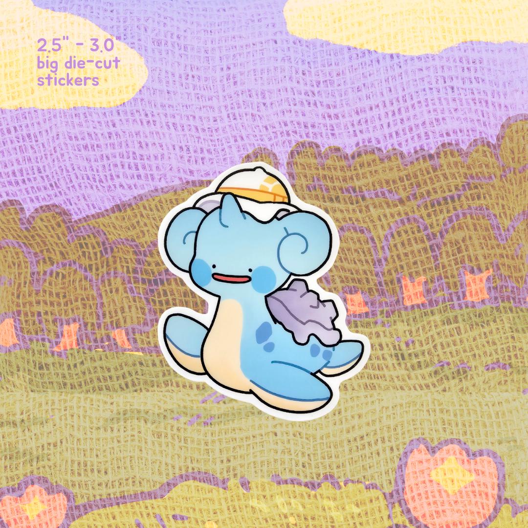 Popia Cheese Sticker Popopia Transformed Stickers | Waterproof Die-cut Sticker - Etsy
