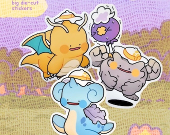 Popopia Transformed Stickers | Waterproof Die-cut Sticker