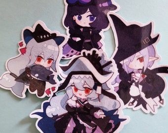 Arknights Abyssal Hunters die-cut Sticker Set - Skadi, Specter, Andreana, Gladiia