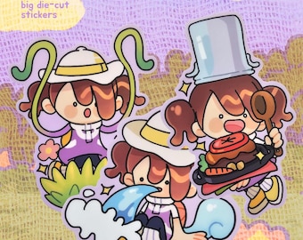 Popopia Transforming Stickers | Waterproof Die-cut Sticker