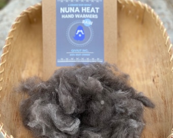 Nuna Heat natural, re-usable qiviut hand warmers