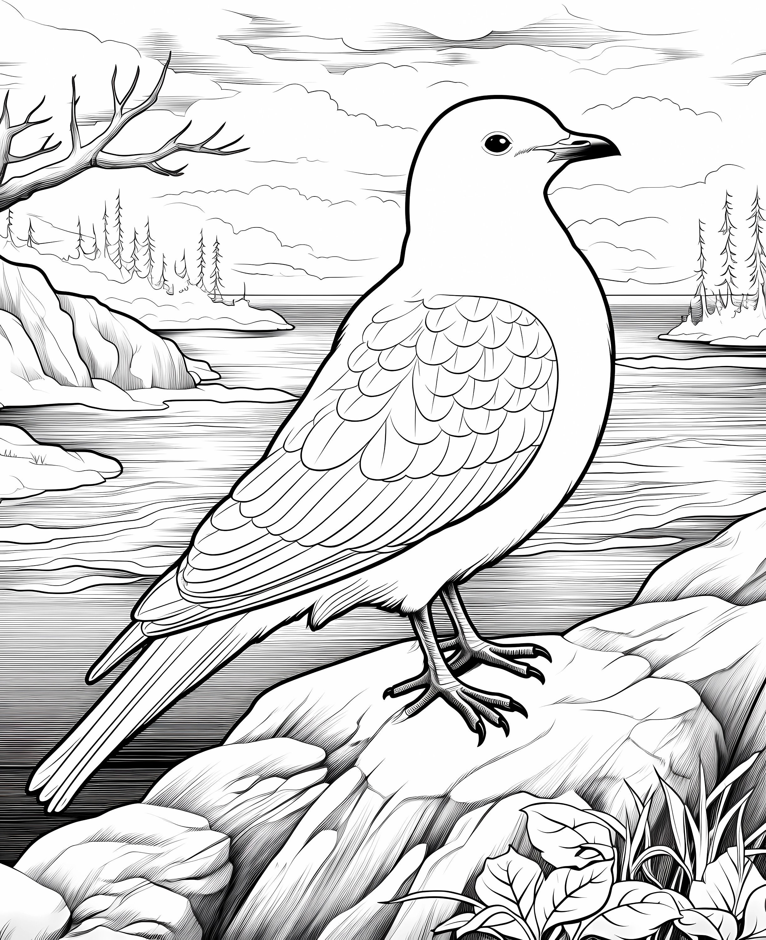Arctic Animals Coloring Pages 30 Images 8.5 X 11 - Etsy