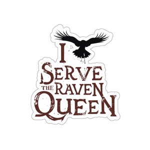 Adesivo fustellato Raven Queen Dungeons & Dragons