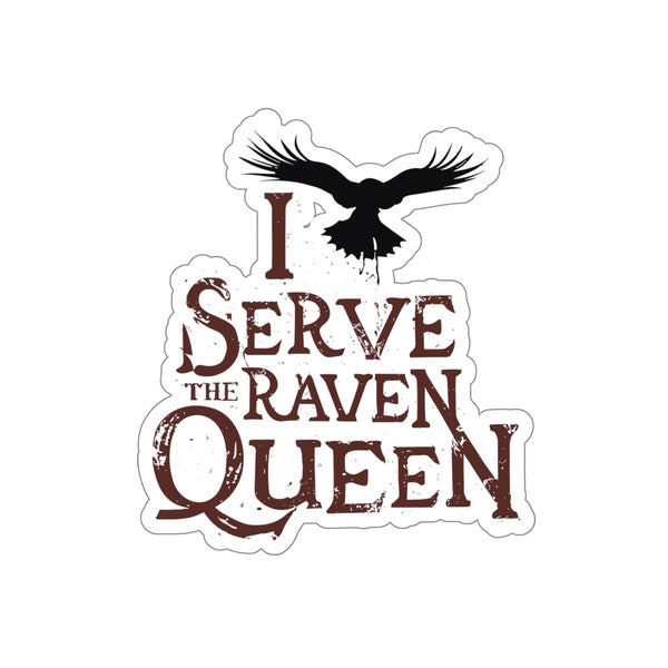 Raven Queen Dungeons & Dragons Sticker Die-Cut