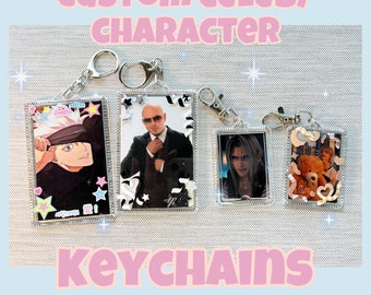 Custom Celebrity/Character/personal Keychains