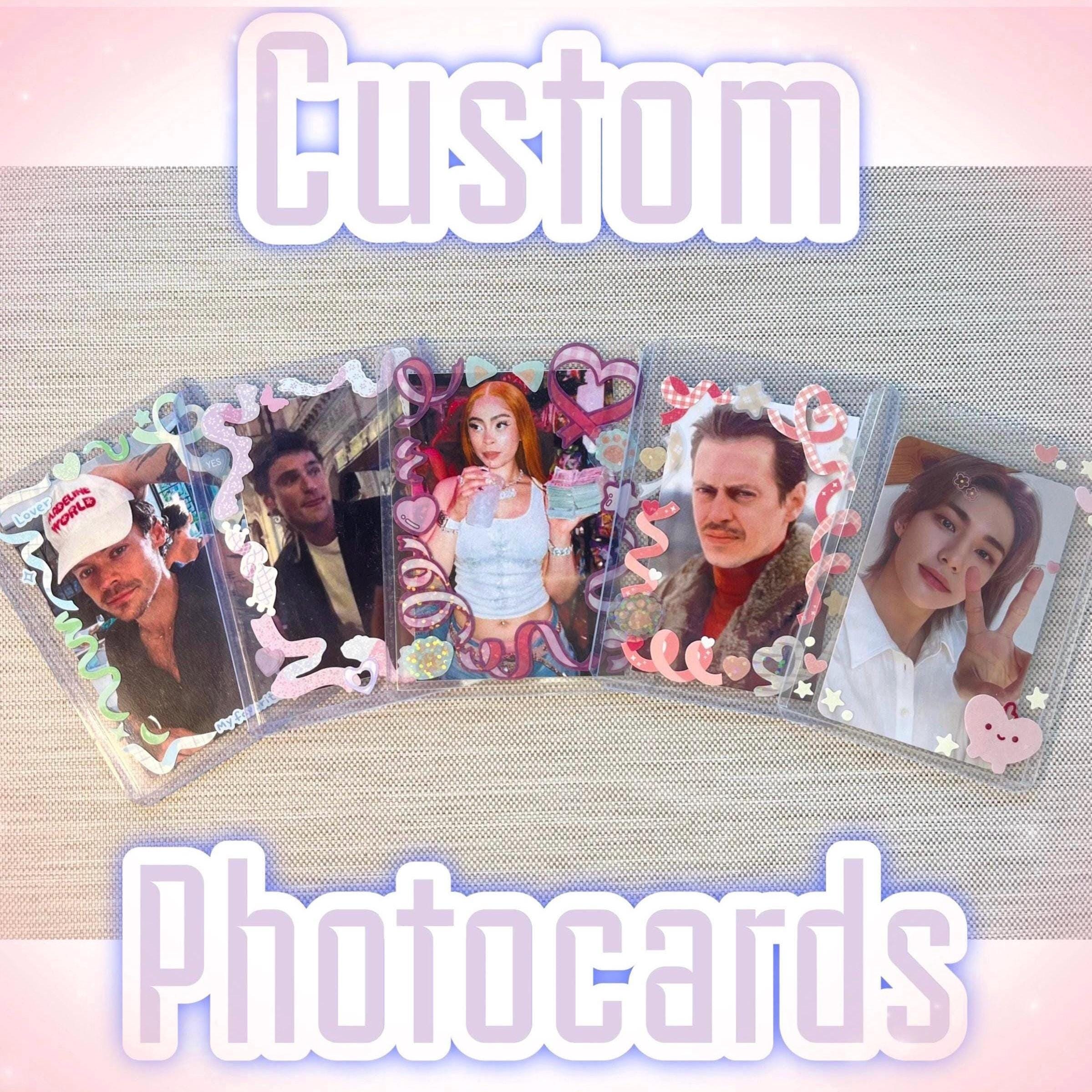 Custom Photocards and Toploaders