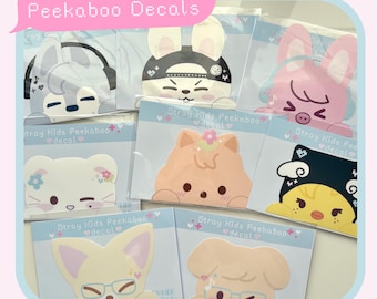 Straykids Skzoo Peekaboo Sticker Decals