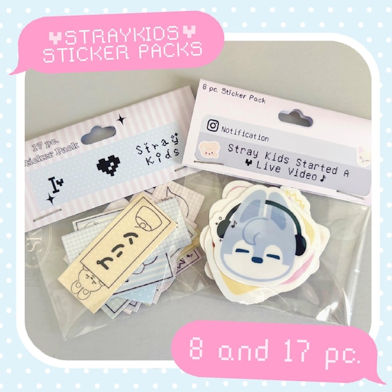 Stray Kids Skzoo Sticker Packs