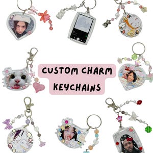Custom Charm Keychains