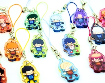 Blue Lock Little Guy Charms