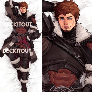 Ardbert Hylfyst FFXIV Dakimakura Bodypillow