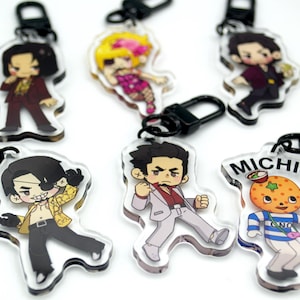 Yakuza /  Like a Dragon keychains