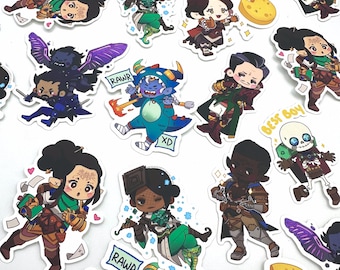 ¡¡¡Pegatinas tontas de Dragon Age the Veilguard!!!