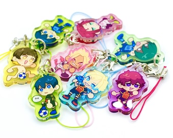 Blue Lock Small Charms