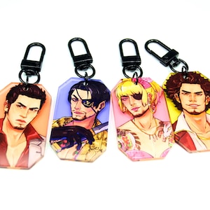 Yakuza / RGG / Like a Dragon Portrait keychains