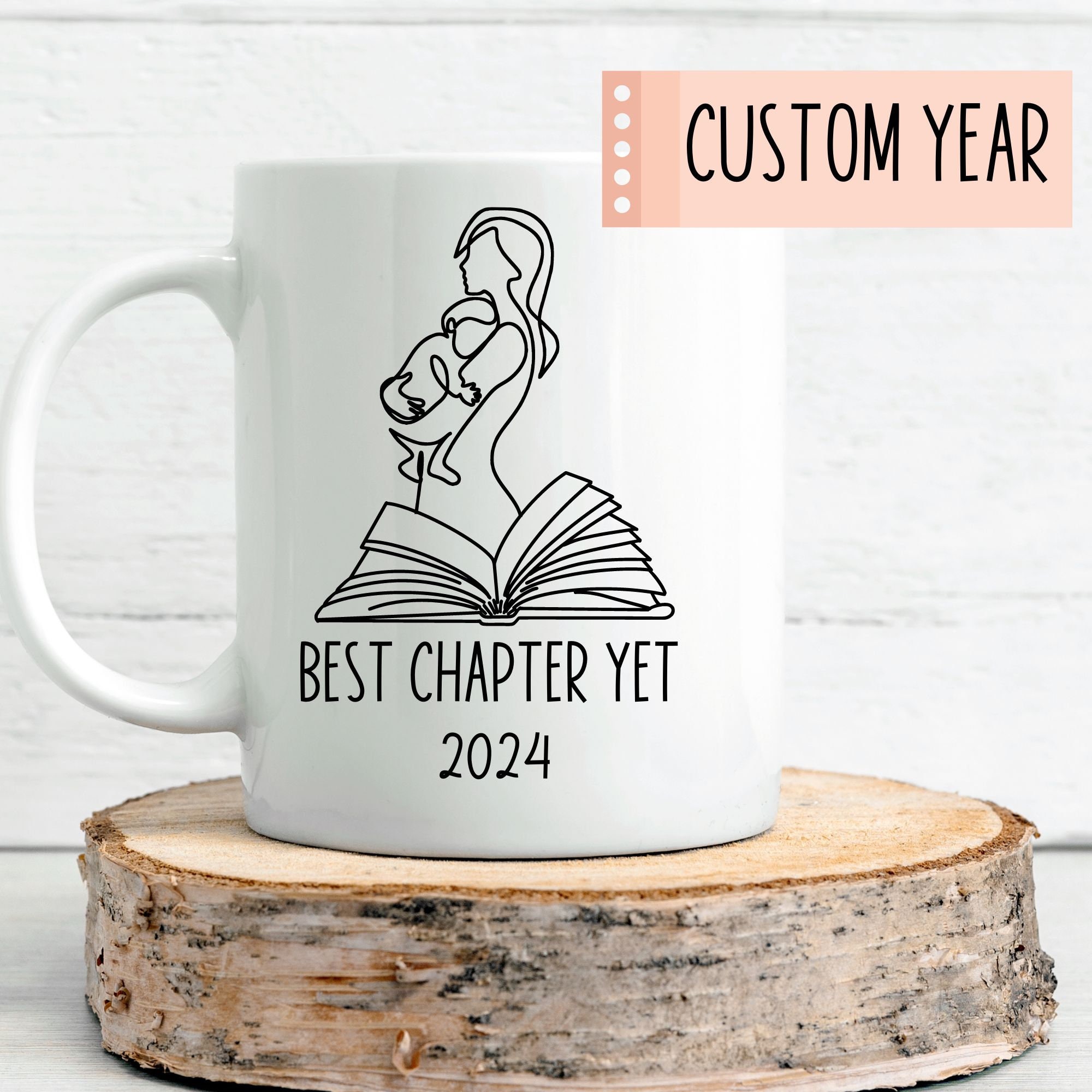 Mug for New Mom, First Mothers Day Mug, Gift for Book Moms, Personal Gift for New Mom, Book Lover Mug, New Mom Birthday, Custom Mothers Day