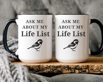 Vogelcadeau, vogeldecoratie/cadeau vogelliefhebber/vogeldecoratie/mok vogelnerd/grappig cadeau vogelliefhebber/cadeau vogelspotter voor vogelaars