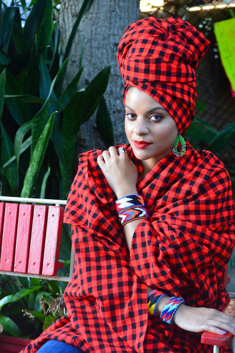 Traditional African Clothing Maasai