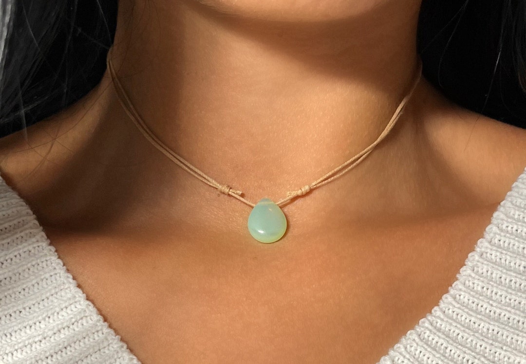 Chunky Choker Collar Necklace For Women Gold Silver Teardrop Choker Necklace Spring Open Cuff Necklace Metal Statement Necklace Z996