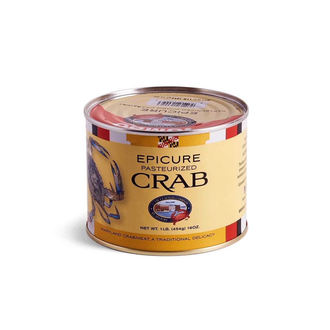 Maryland Crab Meat Epicure Pasteurized Crab Etsy